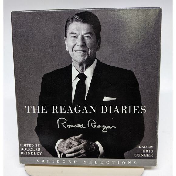 Audiobook - The Ronald Reagan Diaries on 3 CDs - Ronald, Trickle Down, Diary - Picture 2 of 3